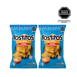 Pack 2 Tostitos Salados X 200 Gr