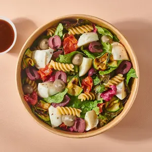 Ensalada de Mozzarella y Pasta Fusilli