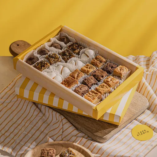 Caja de mini dulces para celebrar
