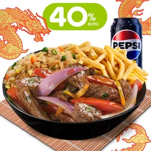 LOMO SALTADO 40% OFF