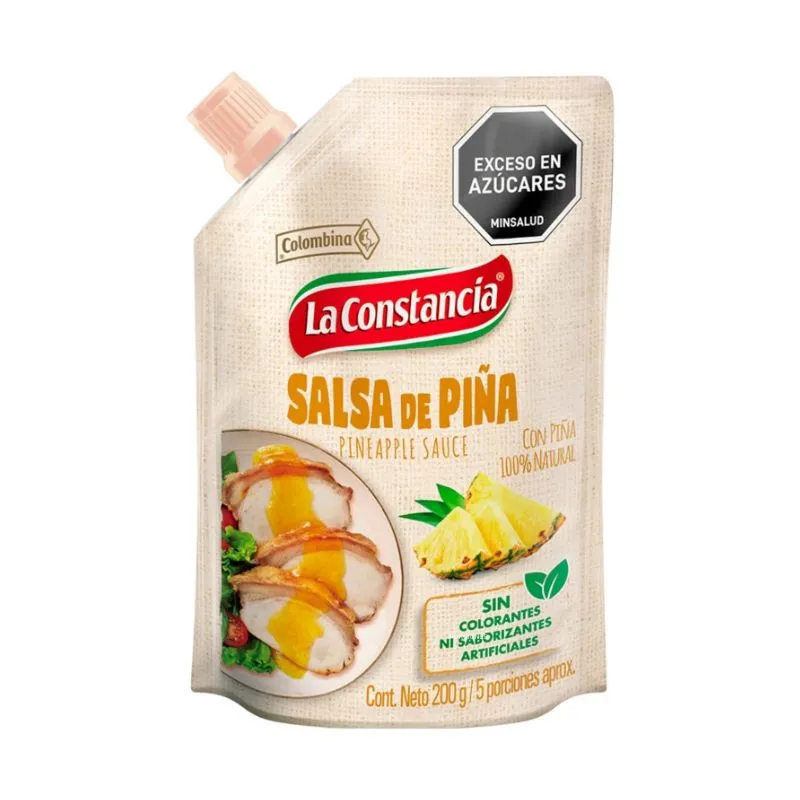 Salsa de piña la constancia x 200 grs doypack