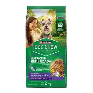 CONCENTRADO DOG CHOW ADULTOS 7+LONGEVIDAD X 2 KG