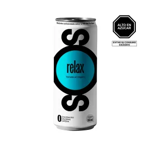 Rehidratante Life SOS Relax Sabor Mix de Frutas Lata 355ml