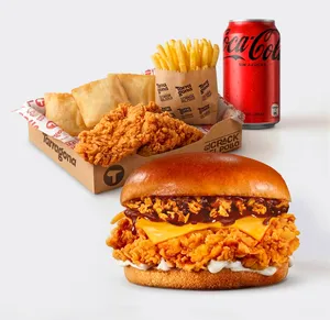 Box Sandwich Crack BBQ