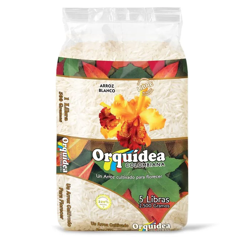 ARROZ ORQUIDEA 2500G BLANCO