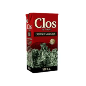 Vino Clos De Pirque Cabernet Sauvignon Tetra 500 Ml.