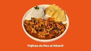 Fajitas de Res al Albañil