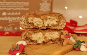 đMega Cookie de Ginger Bread Cheesecake