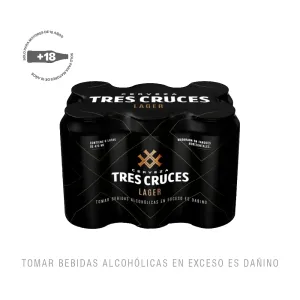 Cerveza Tres Cruces Six Pack Lata 473 ml