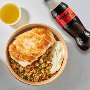 Bowl Tabbule Pollo + Cocacola sin Azucar