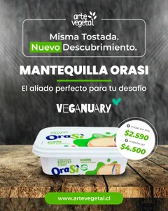 Mantequilla Light Orasi Promoción