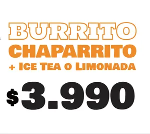Promoción Burrito Chaparrito