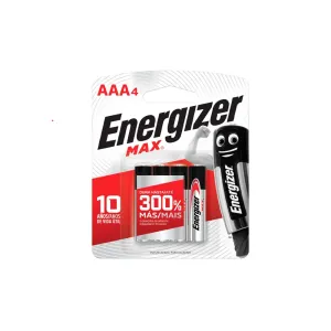 Pilas Energizer Max Aaa X 4 Und