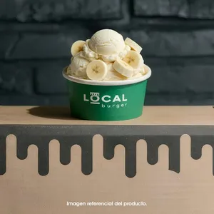 Plátano y leche condesada