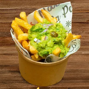 Papas Fritas Individual Guacamole