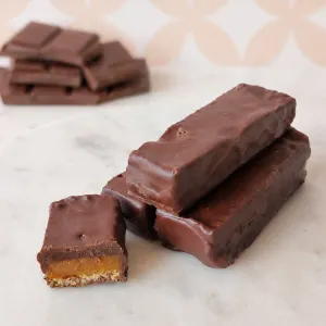 Barra Caramelo Salado Trufa Bitter Keto