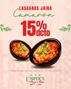 Promoción Lasaña
