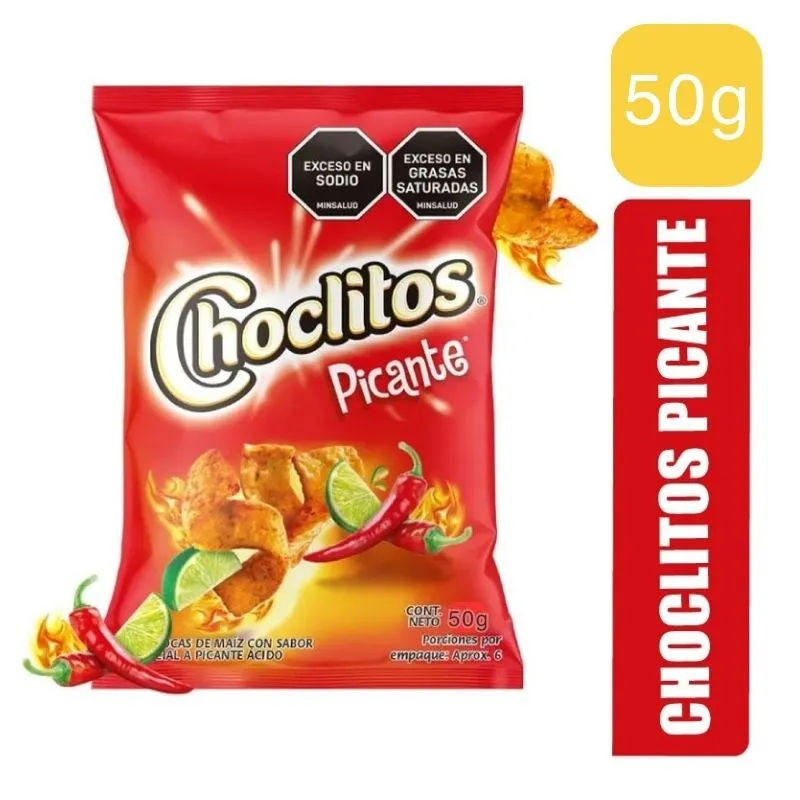 PASABOCAS CHOCLITOS PICANTES X 50 GRS - Supermercados La 80 | Compra online