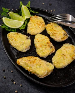 Machas a la Parmesana 6 unidades al horno