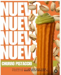 Churro Pistacho
