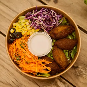 Ensalada Falafel Menú