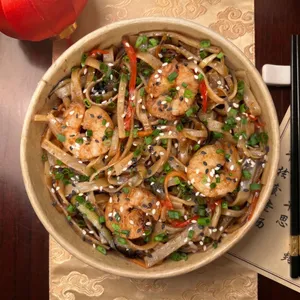 Ligero - Wok Chino con Camarones