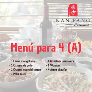 Menú Para 4 (A)