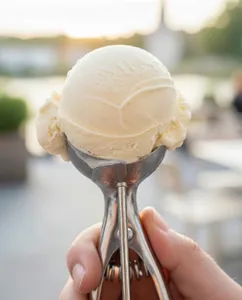 Helado de vainilla artesanal marca Verona 120 ml