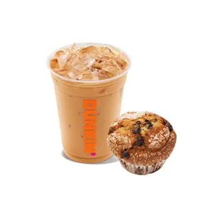 Iced Latte M + Muffin