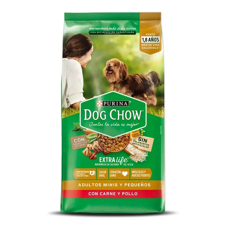 CONCENTRADO DOG CHOW ADULTOS MINIS PEQUEÑOS X 1 KG -20% CONCENTRADO DOG CHOW ADULTOS MINIS PEQUEÑOS X 1 KG -20%