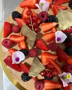 Mousse de choco frambuesa - familiar