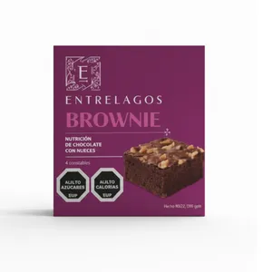 533 - Brownie chocolate nuez 248gr. (4 Unidades)