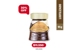 Café Liofilizado Vanicanela 95 g
