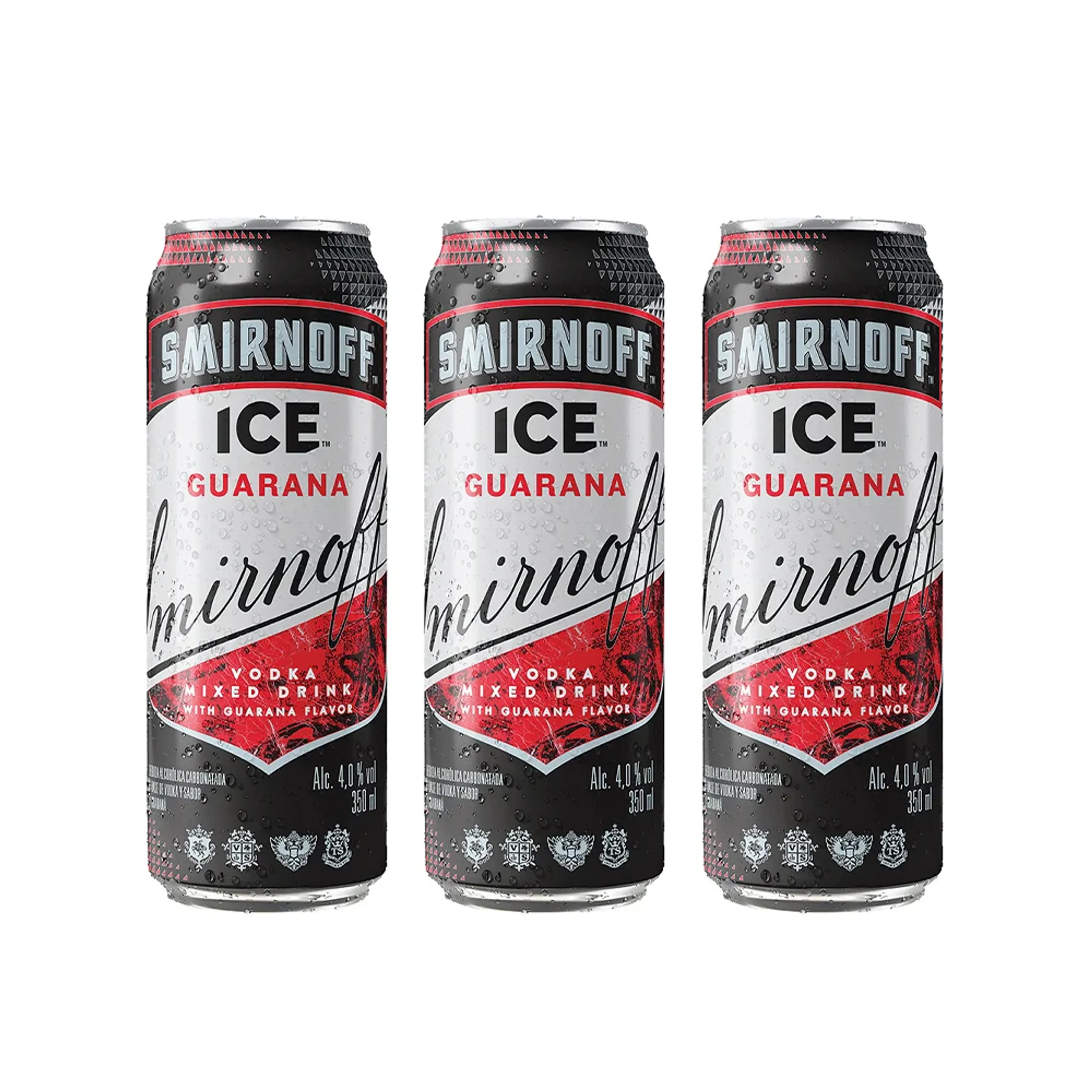Pack (3 Rtd Smirnoff Ice Guarana Lata x 350 Ml) - Tambo | Cada vez más ...
