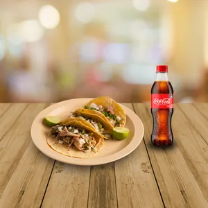 Combo Tacos de Surtida  + Refresco