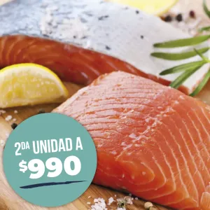 Salmón Porción 500grs X2