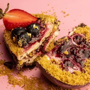 Medio huevo de Frutos rojos