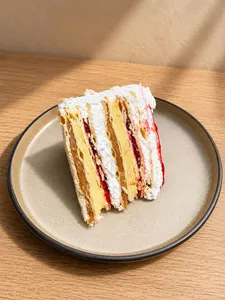Trozo de torta amor