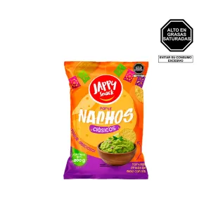 Nachos Jappy Snack Original 200 gr