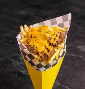 Papas fritas🍟+Mechada+Cheddar