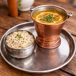 Dhal de Lentejas Baby con Arroz Basmati APLV, Sin Soya.