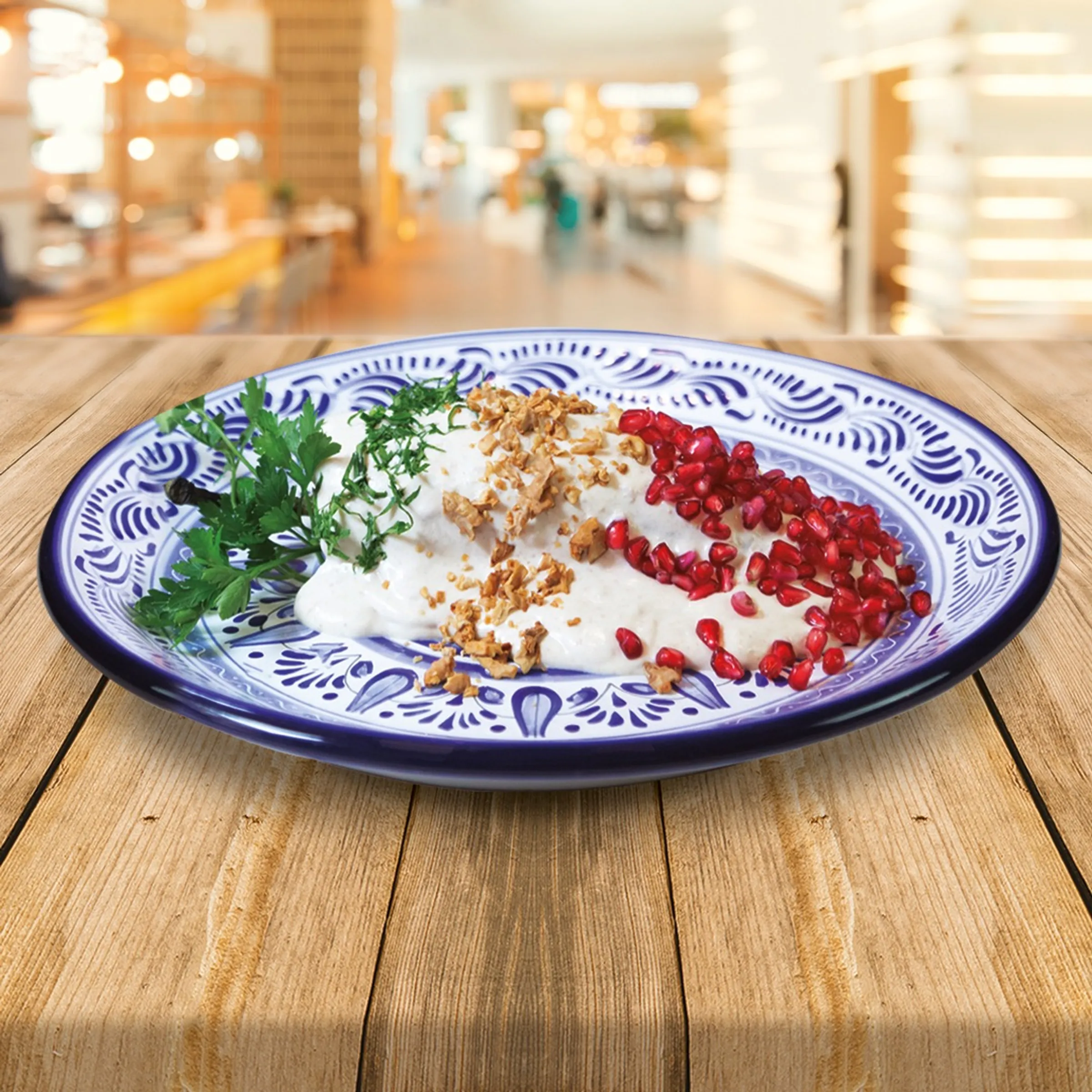 Chile en Nogada Potzollcalli Cocina Mexicana