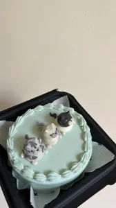 Pastel personalizado con gatitos