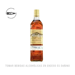Ron Flor de Caña Oro 4 Años 750 ml