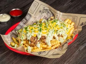 Papas Fritas Mechada