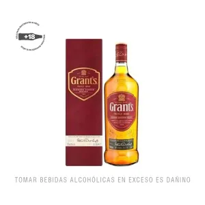 Whisky Grants Triple Wood S/ Estuche X 1 Lt