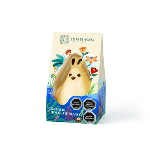 979 - Conejo Alfred de Chocolate Blanco 85 Gr.