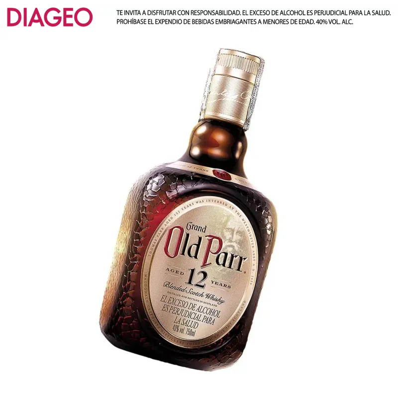 Botella Old Parr 12 años