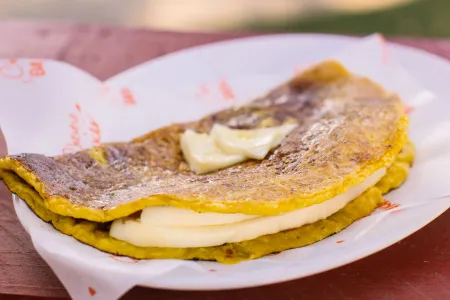 Cachapa queso de mano