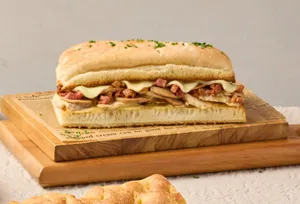 Panino pollo carbonara